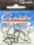 GAMAKATSU LS-3020 F konksud nr 2, mustad, 13 tk, valmistatud Jaapanis