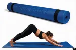 Aqua-Sport Powerstrech libisemiskindel jooga matt, sinine, 0,3 cm, PVC