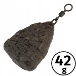 Karpide pliikaal Fox Edges Flat Pear koos p&ouml;&ouml;rlaga, 42 g (1,5 oz), kaetud