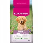 Eukanuba Puppy Large & Giant Breed koeratoit, lammas ja riis, 12 kg
