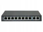 Ventileerimata v&otilde;rgul&uuml;liti, 8 PoE+ RJ45 porti (1 Gb/s) + 2 RJ45 porti