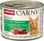 ANIMONDA Carny ADULT koeratoit veise-, kalkuni- ja k&uuml;&uuml;likuliha 200g