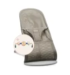 Laste kiiktool BABYBJORN BLISS MESH, hallikashall, m&auml;nguasjaga Googly Eyes Pastels