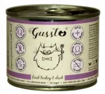 GUSSTO Fresh Turkey & Duck koerakonservid, 200 g