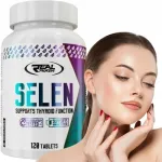 Toidulisand Real Pharm Selenium 120 tbl kilpn&auml;&auml;rme ja s&uuml;dame funktsioonile