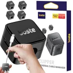 Isekleepuv magnetiline BOSTE juhtmete hoidja-korraldaja