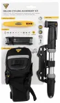 Topeak Deluxe jalgratta tarvikute komplekt: pump, kotike, v&otilde;tmed, kruvikeeraja