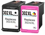Tintikassetid HP 302 XL, sobivad DESKJET 1110, 2130, 3630, 3830, 4650, 4654, OfficeJet 3830, 5220