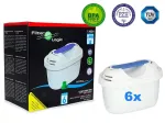 FILTER LOGIC FL402 veefiltri kassettide komplekt 6 tk, sobib Dafi Unimax, Brita Maxtra kannudele