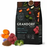 Kuivtoit kassidele Grandorf Fresh Lamb, kastreeritud t&auml;iskasvanud, teraviljavaba, 2 kg