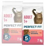 Perfect Fit Adult 1+ kuivtoit t&auml;iskasvanud kassidele veiselihaga, 2 x 7 kg