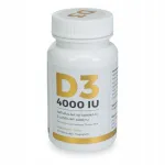 Toidulisand NATURAL VITAMIN D3 4000 IU, 60 kapslit VISANTO