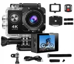 Spordi 4K action-kaamera, veekindel, Wi-Figa