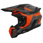 Motorratturi kiiver AIROH TWIST 3 DYNASTY oranž matt (XS)