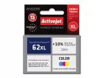 ActiveJet 62/62XL tindikassett, sobib HP OfficeJet 5740, Envy 5640, 7640, 7650 printeritele