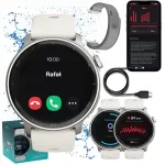 Spordikell alumiiniumist, AMOLED-ekraaniga, h&otilde;bedane, 3 ATM, TALK