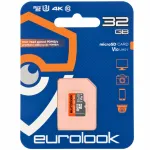 EUROLOOK MICRO SD 32 GB CLASS 10 m&auml;lukaart telefonidele ja kaameratele