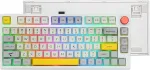 EPOMAKER TH80 Pro mehaaniline klaviatuur 75%, Bluetooth, 2.4G, RGB, Budgerigar