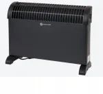Konvektorradiaator Alpina, must, 2000 W
