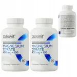 Toidulisand OSTROVIT Magneesiumtsitraat 400 mg + vitamiin B6, 180 tabletti