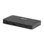Club3D KVM l&uuml;liti, 2x USB-C HDMI-le, 4K 60Hz, PD 100W (CSV-2512)
