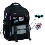 Must Monster High Kite koolikott t&uuml;drukutele, 3&ndash;6 klassile
