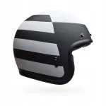 Motorratturi kiiver BELL Custom 500, must mati/valge, suurus M