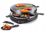 Elektriline raclette grill SilverCrest ROUND, 800W, 6 vardaga ja 6 labikaga
