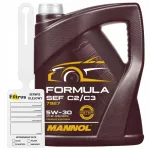Mootori&otilde;li Mannol Formula SEF 5W30, s&uuml;nteetiline, 5 l, C2/C3