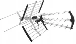 Passiivne suunatud antenn 4K DVB-T2 LTE filtriga DIPOL 120HP 2in1 MUX 1-8