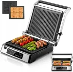 Elektriline kontaktgrill AMZCHEF XL 4in1 koos anduriga, 2000 W