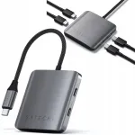 USB-C hub SATECHI, 4x USB-C, PD 100W, 10Gbps, 4in1