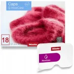 Villaste ja siidiste kangaste pesukapslid Miele Caps WoolCare, 18 tk (2x9)