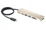 USB-C dokk Aten UH3239-AT, multifunktsionaalne, PD60W, kuldne