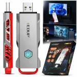 Juhtmevaba adapter EDUP EP-BE1679 BE6500, USB 3.0, 6 GHz, kolme ribaga, WPA3, 160 MHz