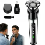 Elektriline 3-in-1 USB raseerija, veekindel, ninakarvade trimmer