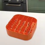 Mikrolaineahju silikoonist korduvkasutatav peekoni alusplaat