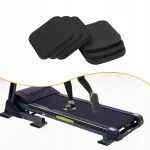 6 tk mustad treeningseadmete kaitsematid, vibratsiooni neelavad
