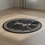 H&uuml;ppen&ouml;&ouml;ri matt, &uuml;mmargune, libisemiskindel, 125 cm, roosa