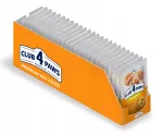 CLUB 4 PAWS m&auml;rg kassitoit j&auml;nese lihaga želatiinis, 24 x 85 g