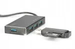DIGITUS aktiivne USB jagaja 4 porti, USB 3.0, alumiiniumist
