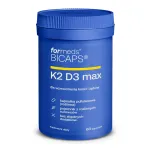 Toidulisand Formeds BICAPS K2 D3 max, 60 kapslit