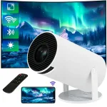 Kaasaskantav 4K Full HD Android TV projektor WiFi ja k&otilde;lariga