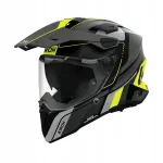 Motorratturi kiiver AIROH COMMANDER 2, kollane matt, suurus L
