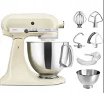 K&ouml;&ouml;gimikser KitchenAid Artisan 5, kreemjas, 5KSM175PSEAC