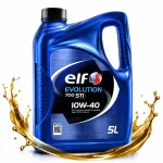 Poolsynthetic mootori&otilde;li ELF Evolution 700 STI 10W40 5L, bensiin- ja LPG-mootoritele