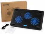 TECHNET N8 reguleeritav s&uuml;learvuti jahutusalus 3 USB LED ventilaatoriga