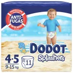 DODOT SPLASHERS ujumism&auml;hkmed 4-5, 11 tk