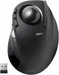 Traadita ergonoomiline ELECOM DEFT AW40 hiir trackballiga, 2.4 GHz, DPI reguleerimine