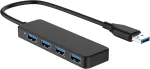 &Otilde;huke USB jagaja 4 pordiga, USB 3.0
